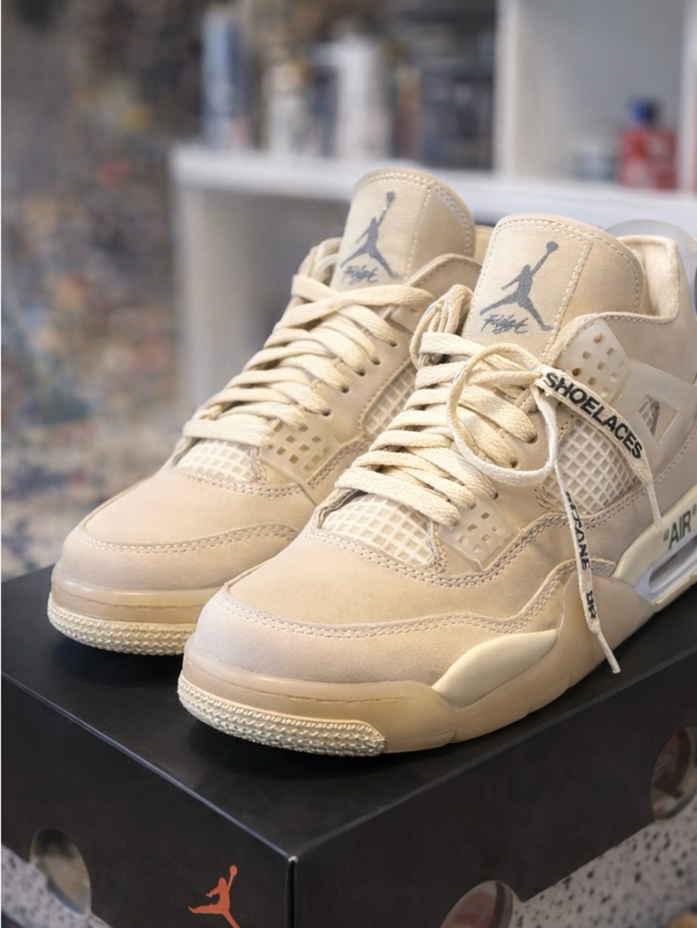 Jordan Men’s Sneakers — Cream/Beige